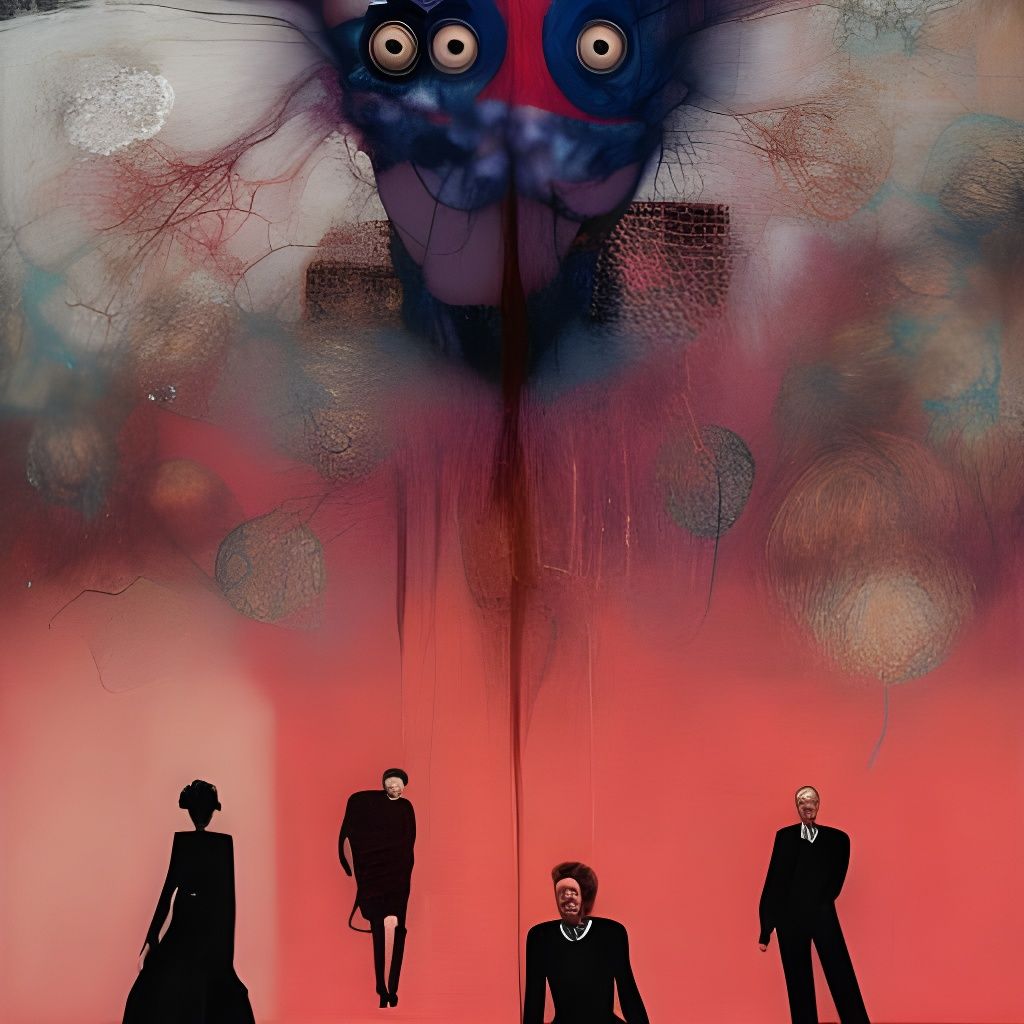 Surreal Hallucinatory Masterpiece in Abstract Expressionist ...