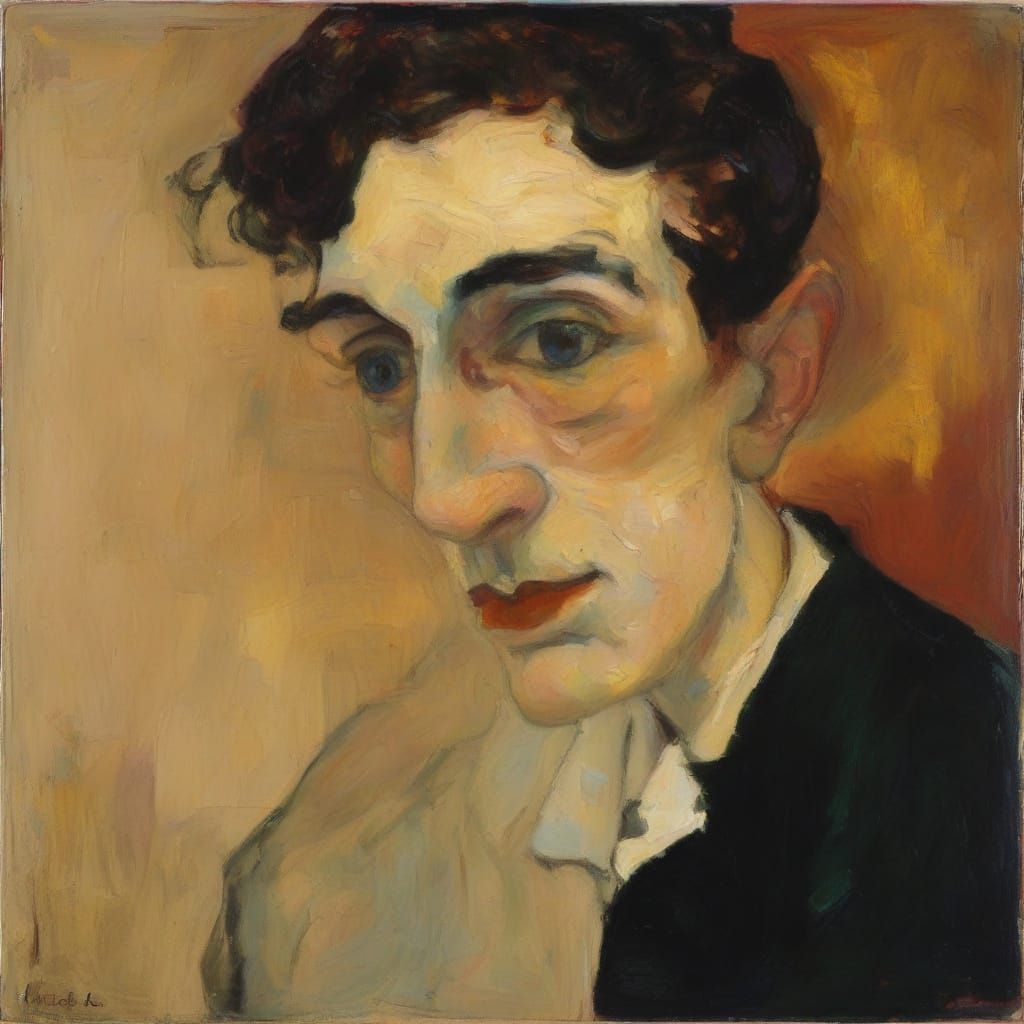 Satyr's Melancholic Solitude in Fading Opulence