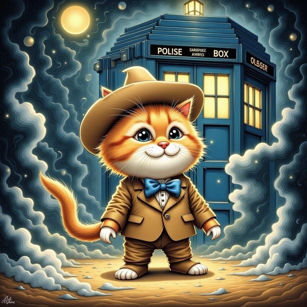 Doctor Who: A Cute Cat Adventure