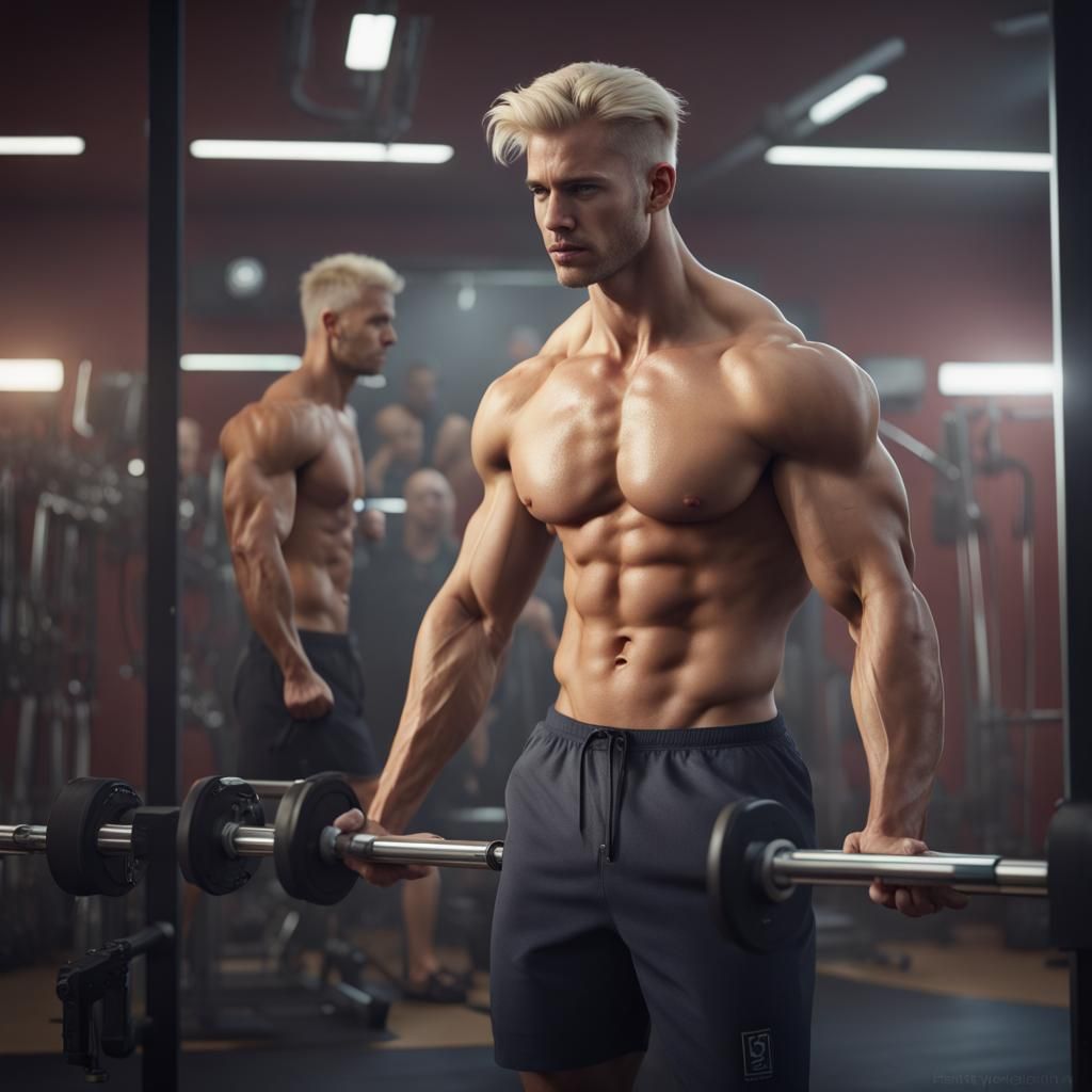 Gym Selfie: Detailed Matte Painting in Unreal Engine 5
