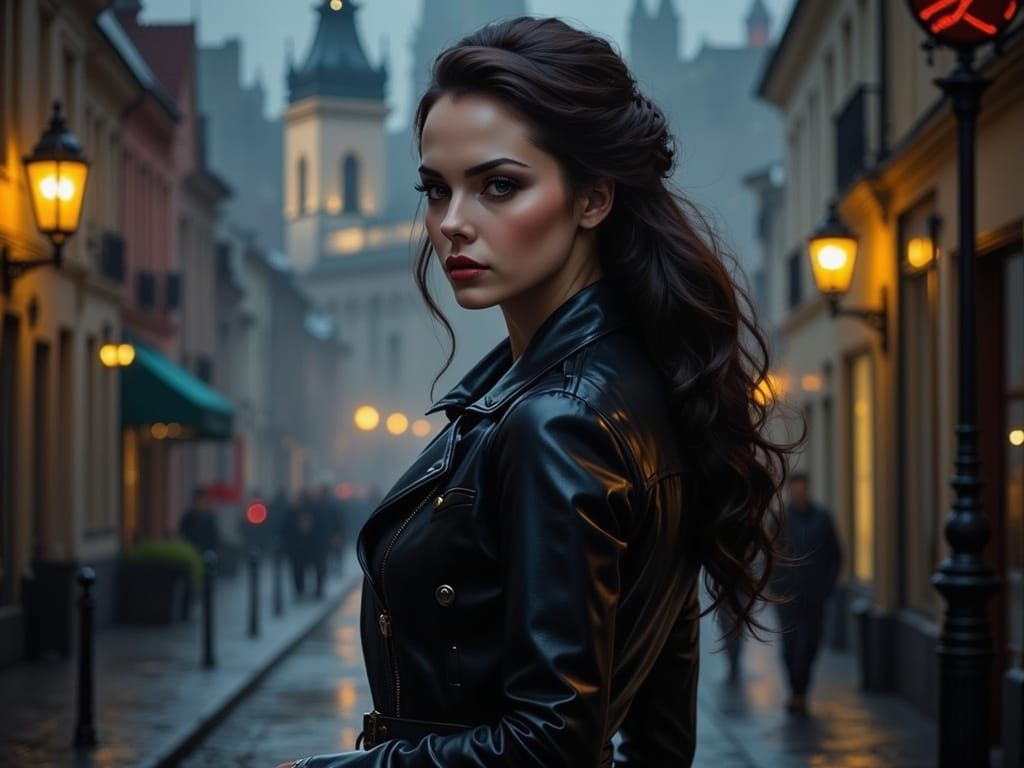 Vampire Assassin in Gothic Prague