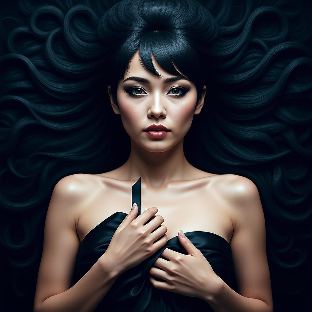 Stunning Young Woman Portrait Photography