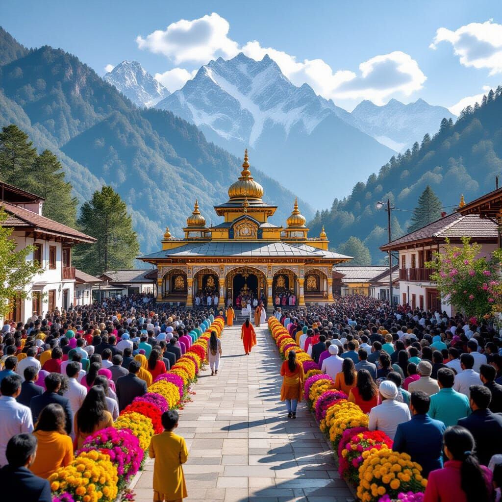 Kainchi Dham Ashram in Uttarakhand: A Realistic Photo