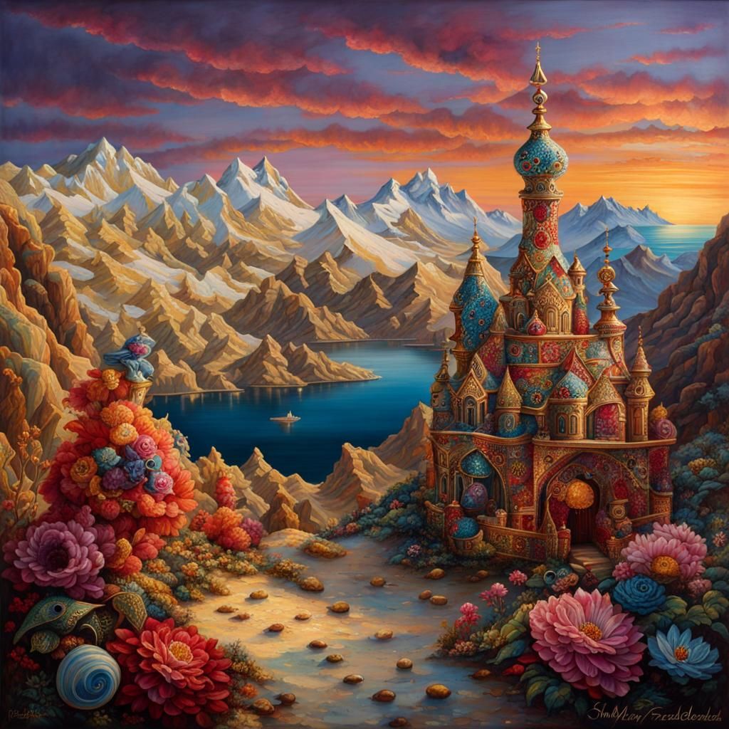 Hyperdetailed Muppet Creatures in Cloisonne Style