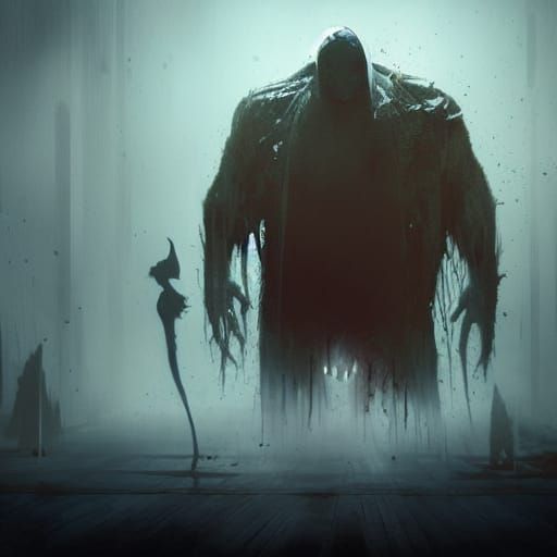 Sinister Boogeyman Illustration