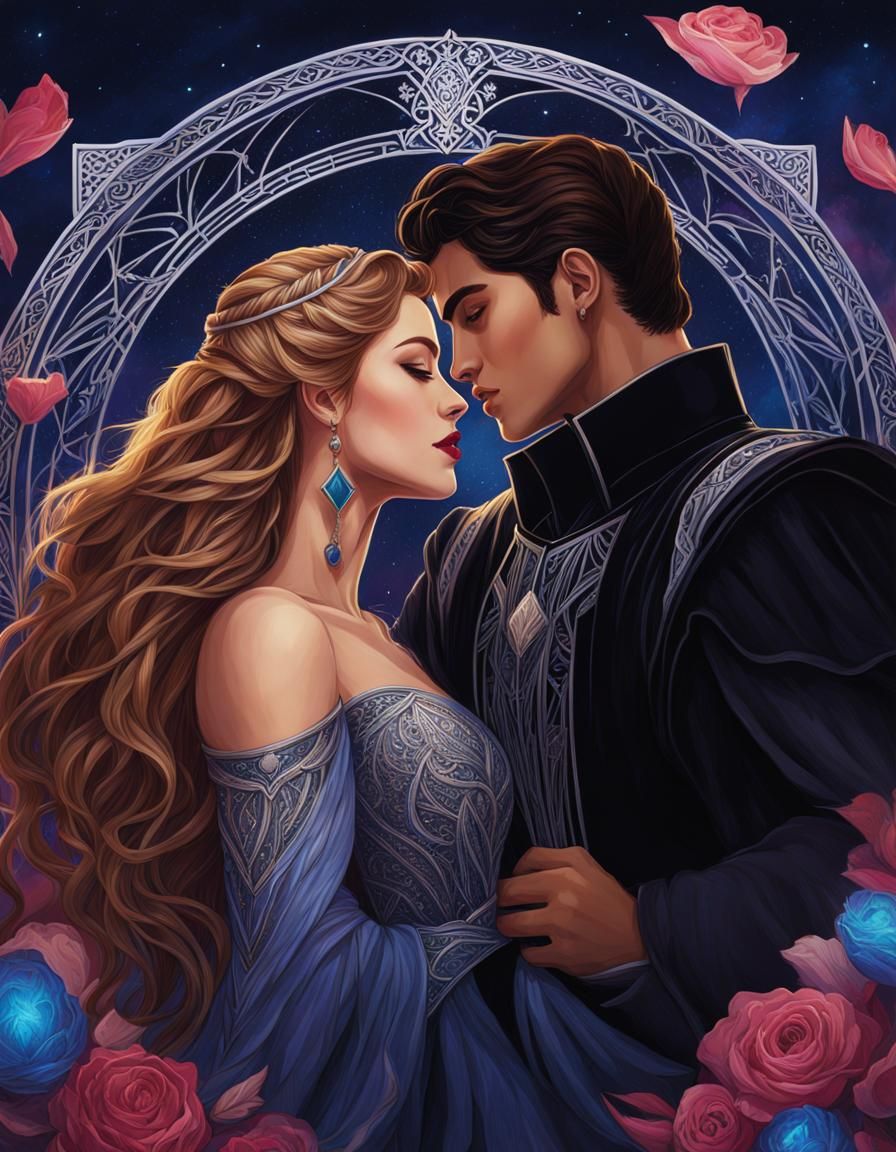 Night Court Tarot Card: The Lovers