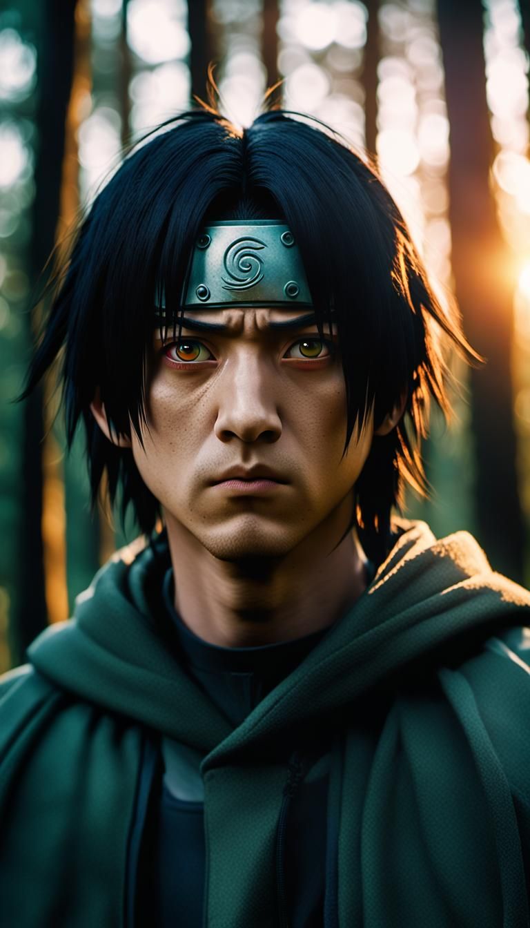 Cinematic Portrait in Golden Hour Light