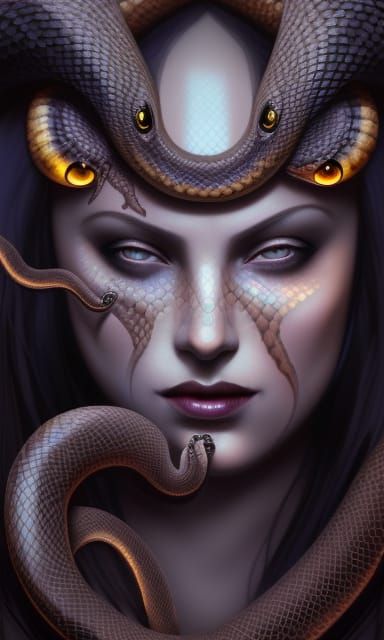 Arabic Lamia Vampire with Astral Magic