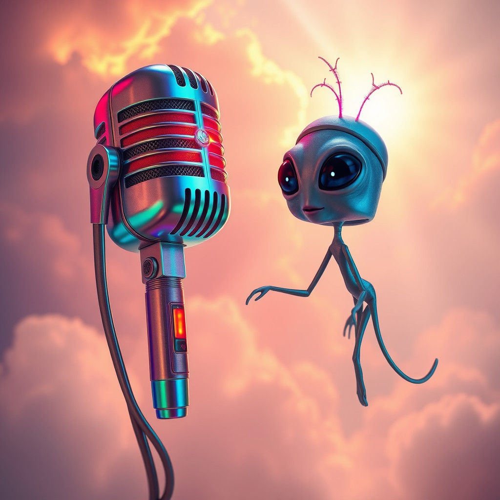 Ethereal Microphones Connect with Celestial Beings in a Radi...
