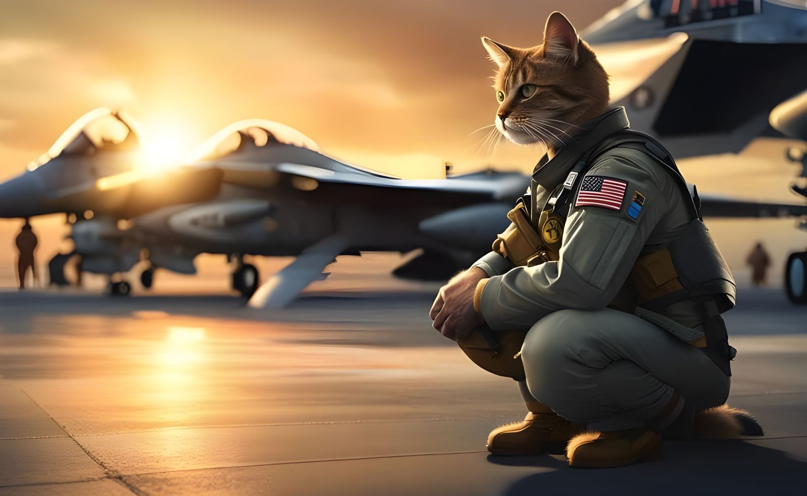 We need you, Tom (Tom Cruise -> Tom Cat, Tomcat! get it? get it?) 😎
