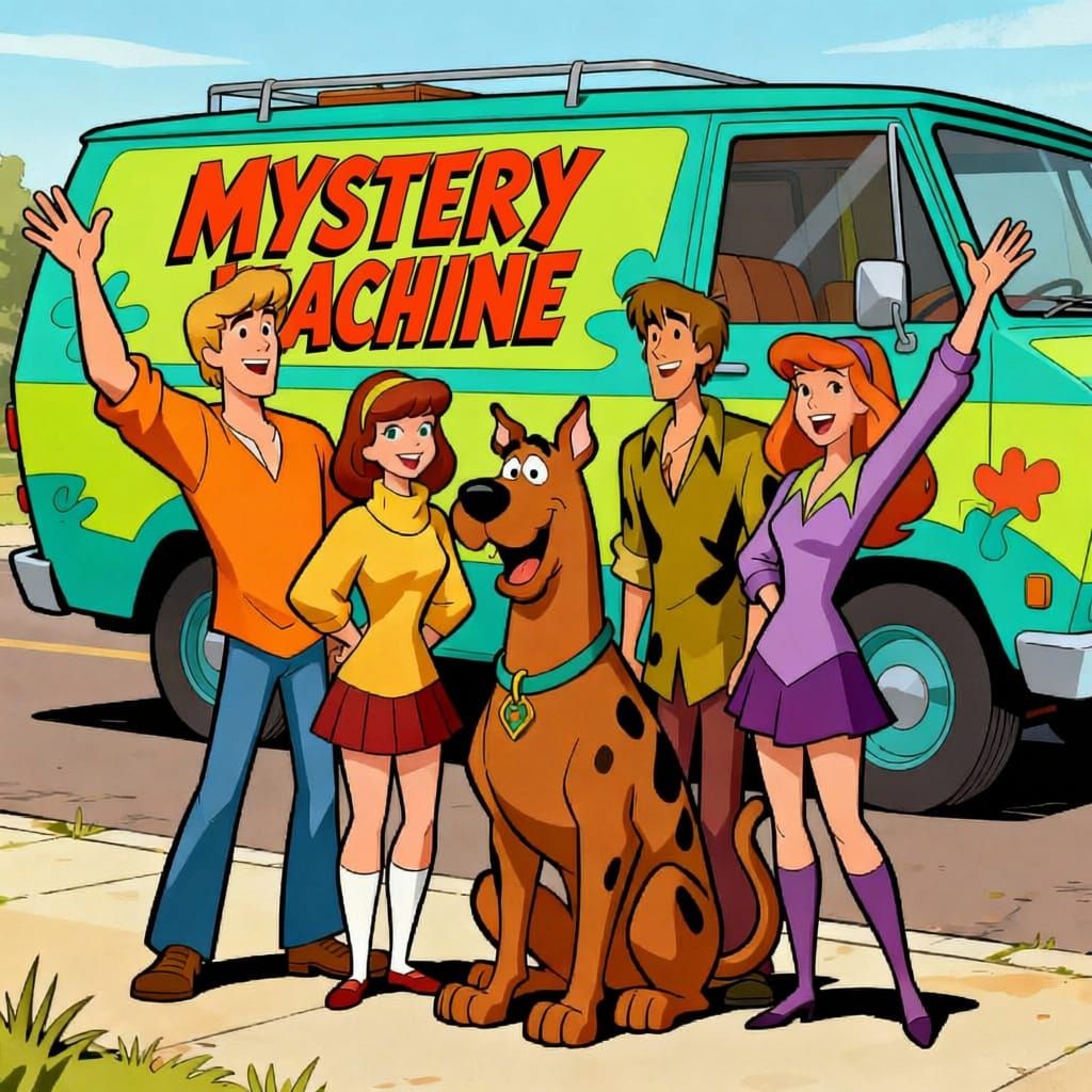 The Mystery Machine Van