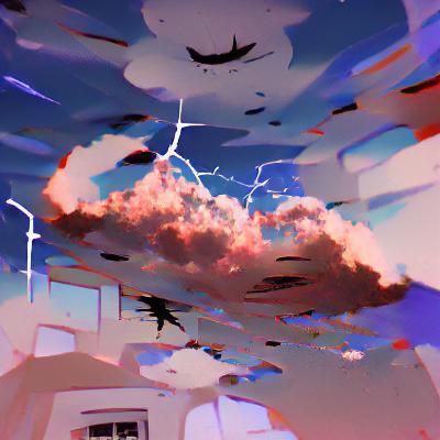 Dramatic Sky Crashing In: A Powerful Storm