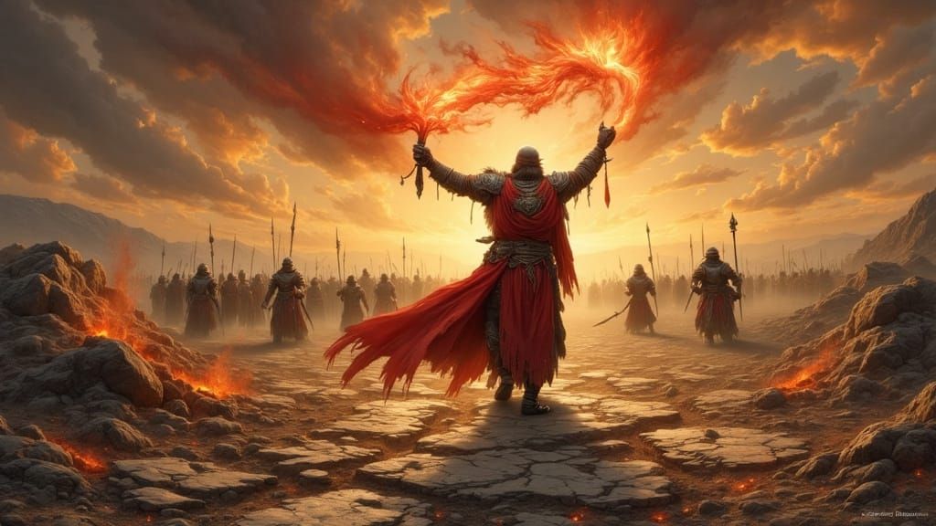 Red Mage Creates Rift to Stop Knights Army