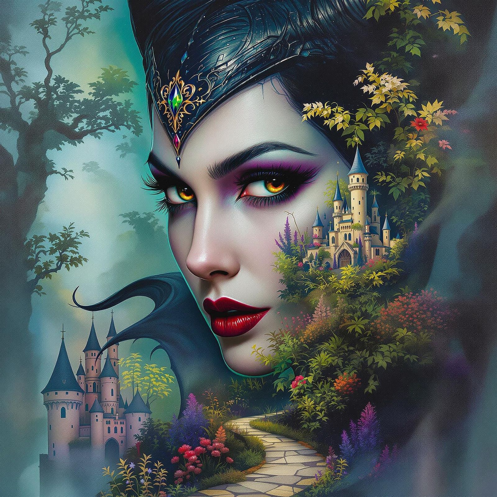 Double Exposure  Maleficent