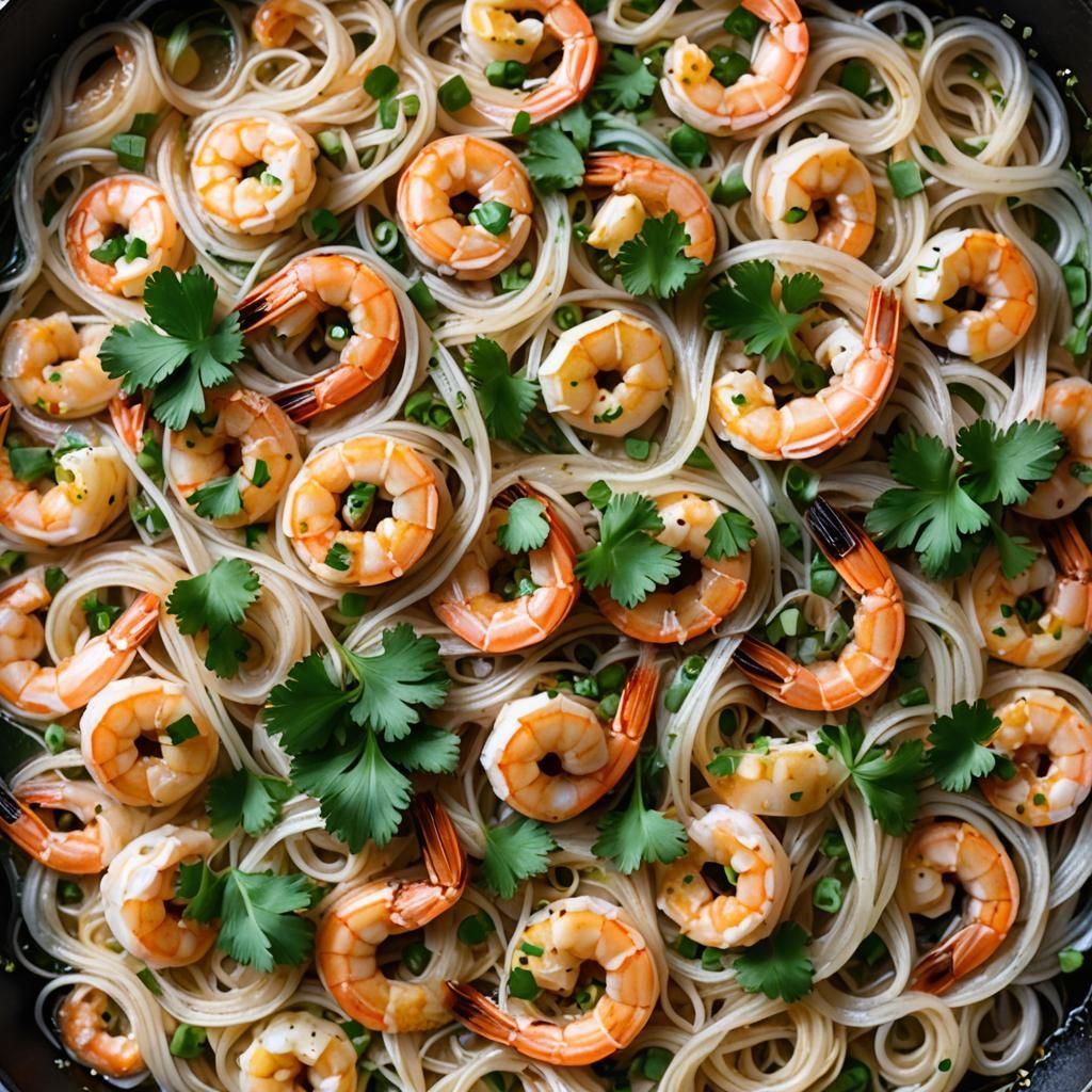 Baked Shrimp and Glass Noodles: A Savory Dish