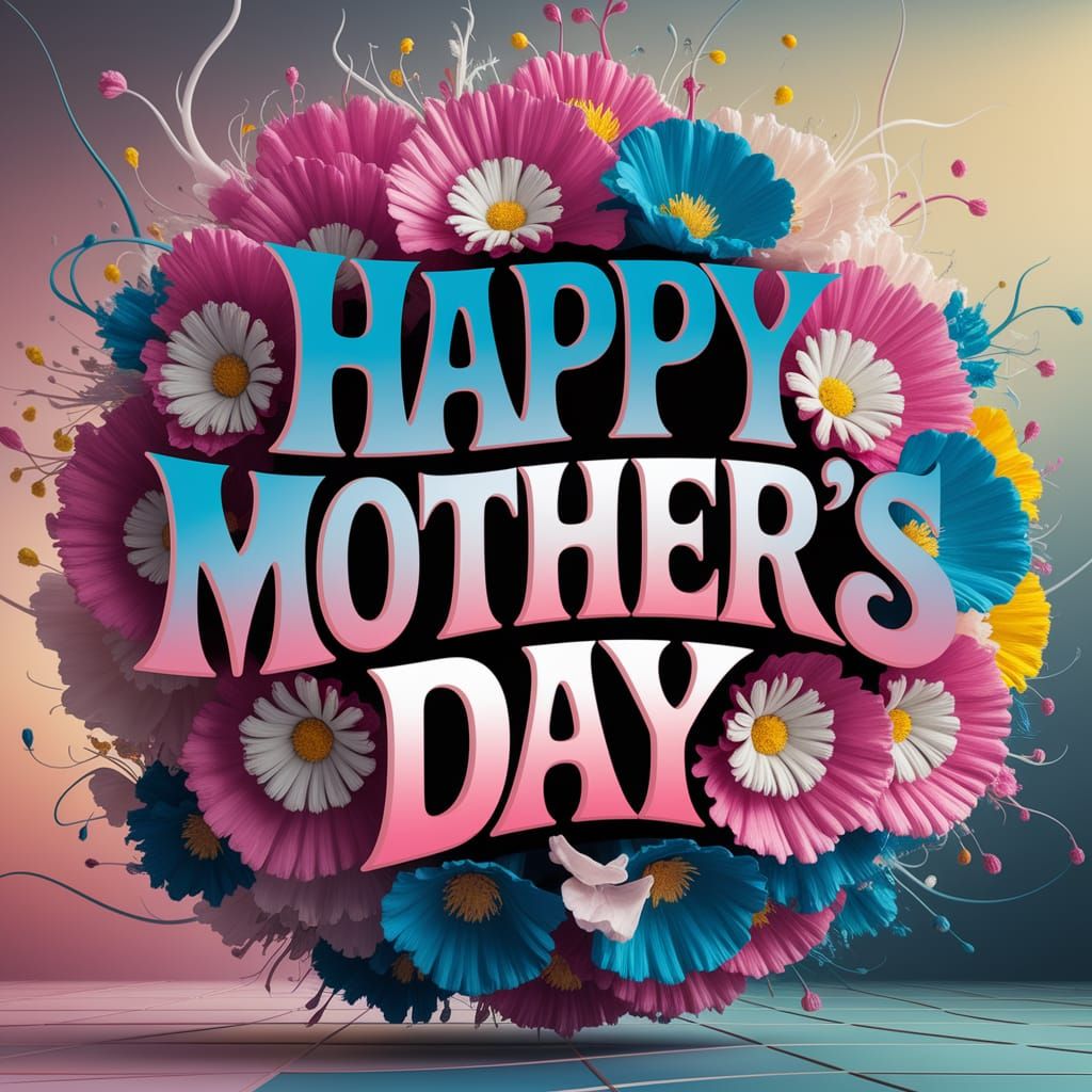 Surreal Mythpunk Floral Explosion Celebrates Happy Mother's ...