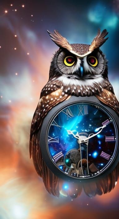 Clock owl