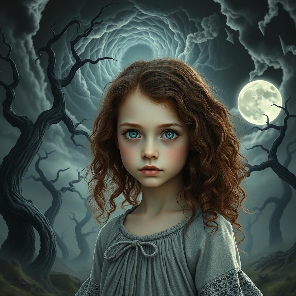 Sally in the Land of Nightmares: Gothic Portrait