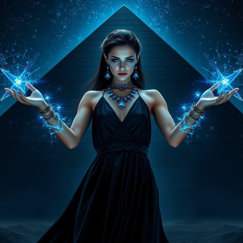 Celestial Enchantress Weaves Starlight Magic