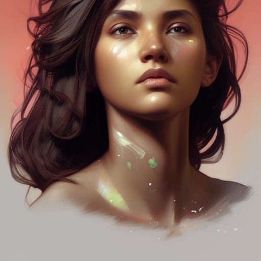 Detailed Portrait of South African, Trending Artstation