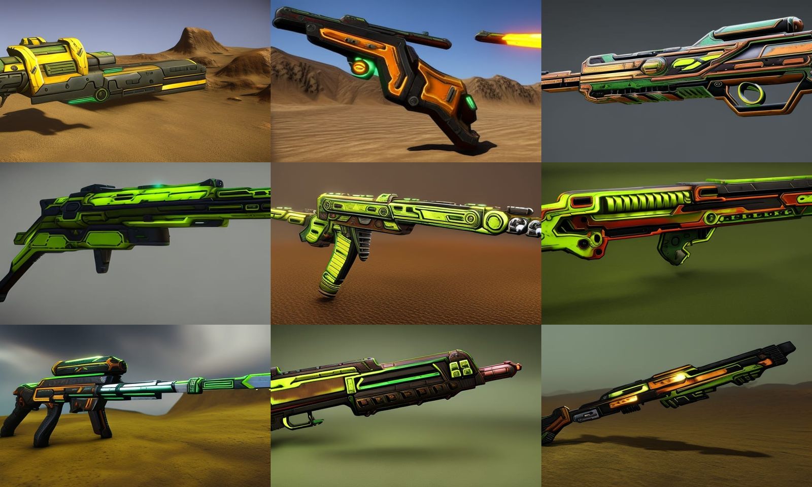 Borderlands-Style Plasma Rifle in Unreal Engine 5