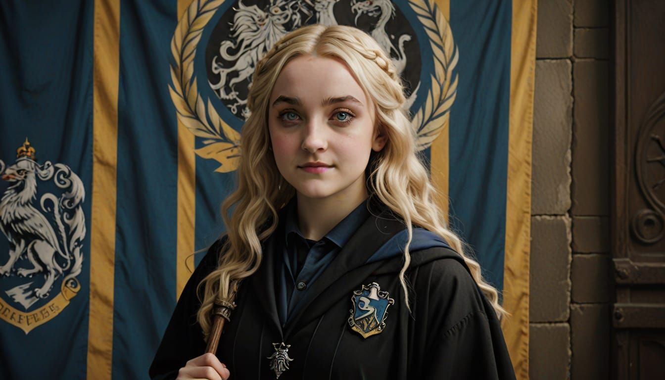 Luna Lovegood in Ravenclaw Robes, Film Still