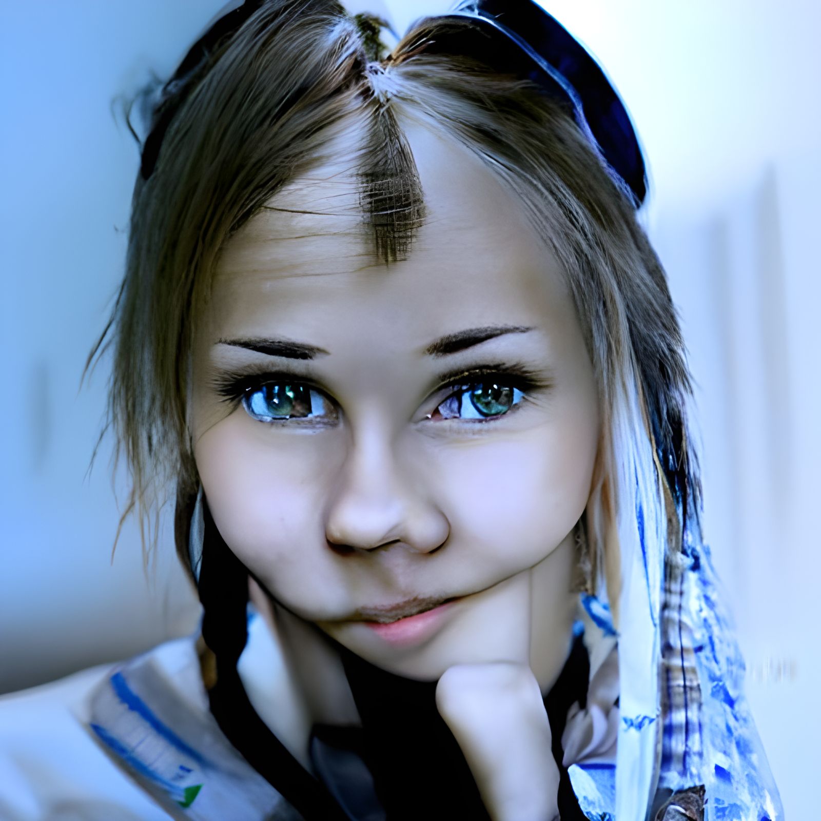 AI Generated Image of a Finnish Girl