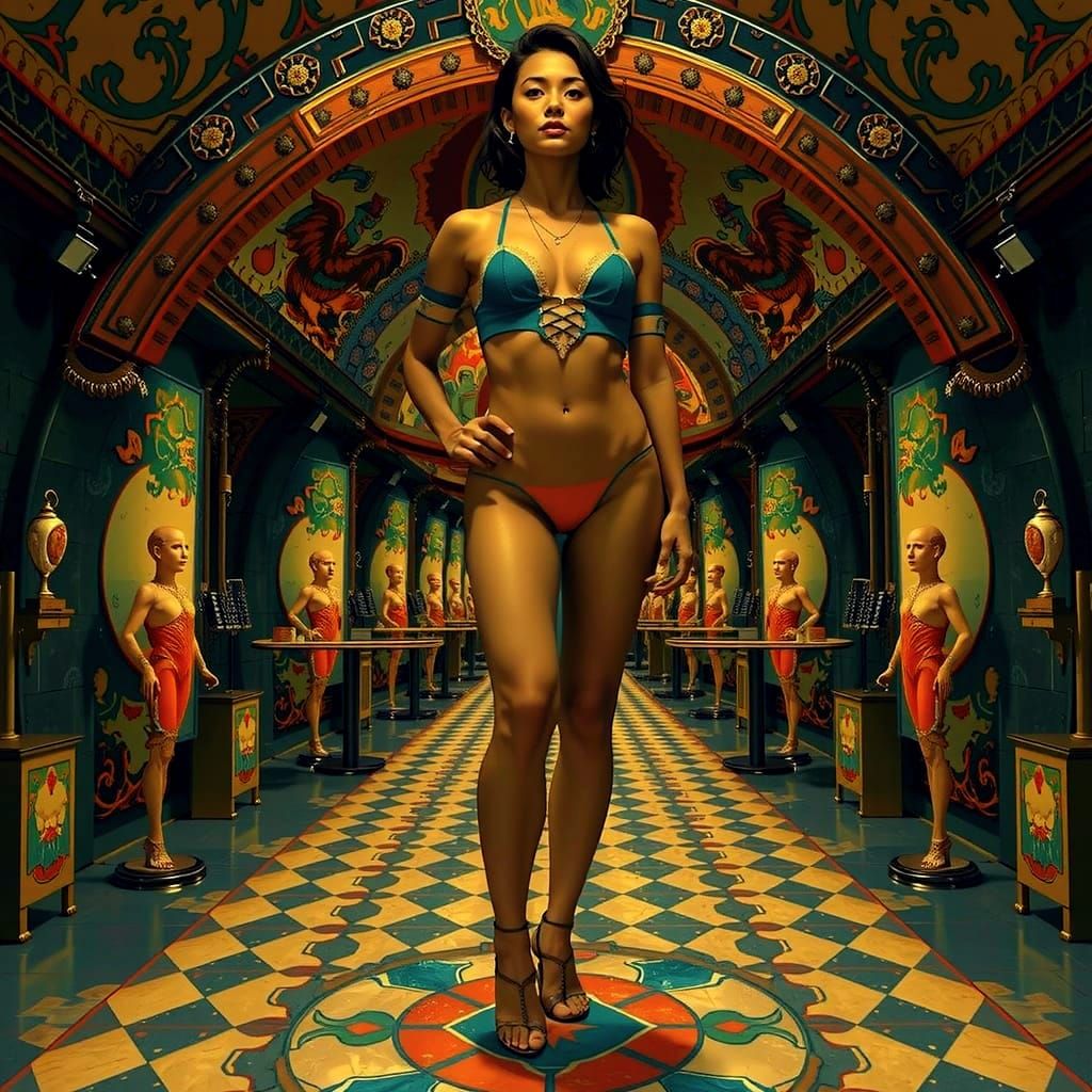 Hyperrealistic Celebration of Femininity and Humanity