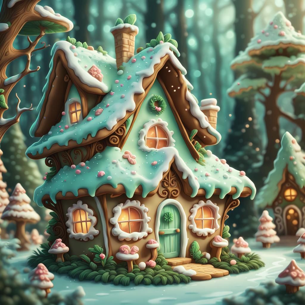 Gingerbread house.