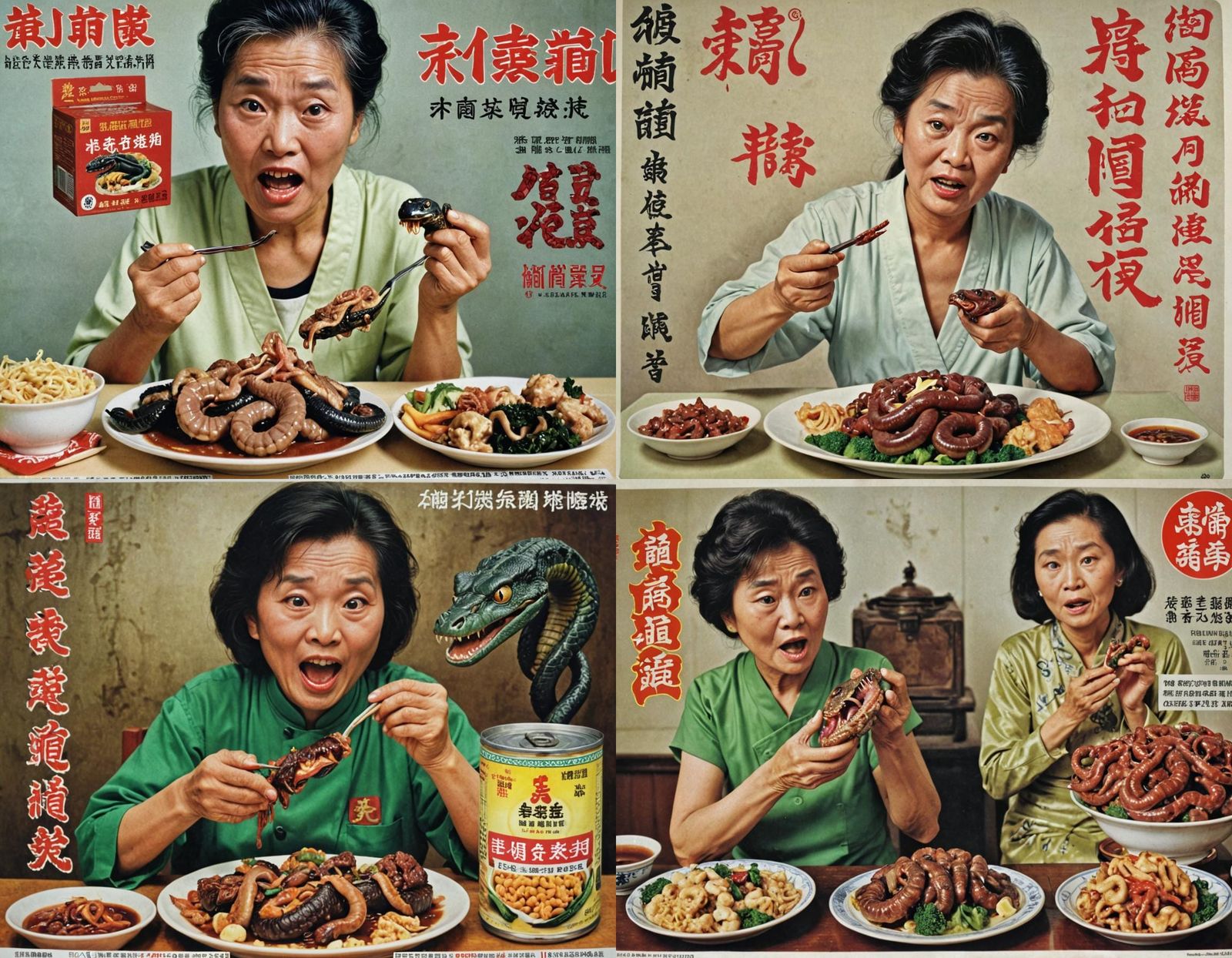 Disturbing 1980s Hong Kong Food Advert