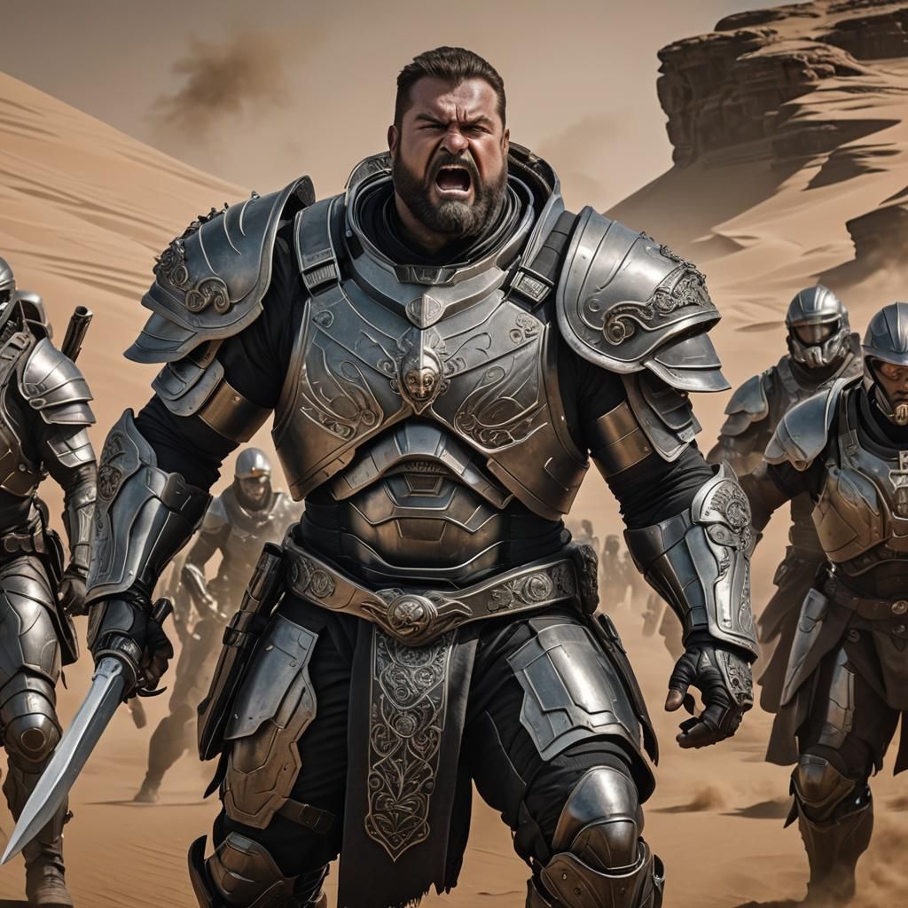 Sardaukar Captain with Kinjal