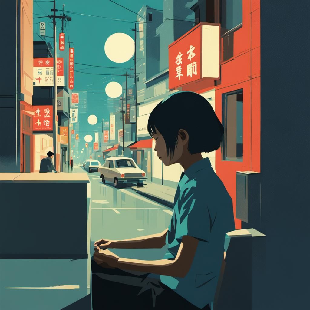 Image in the Style of Tatsuro Kiuchi