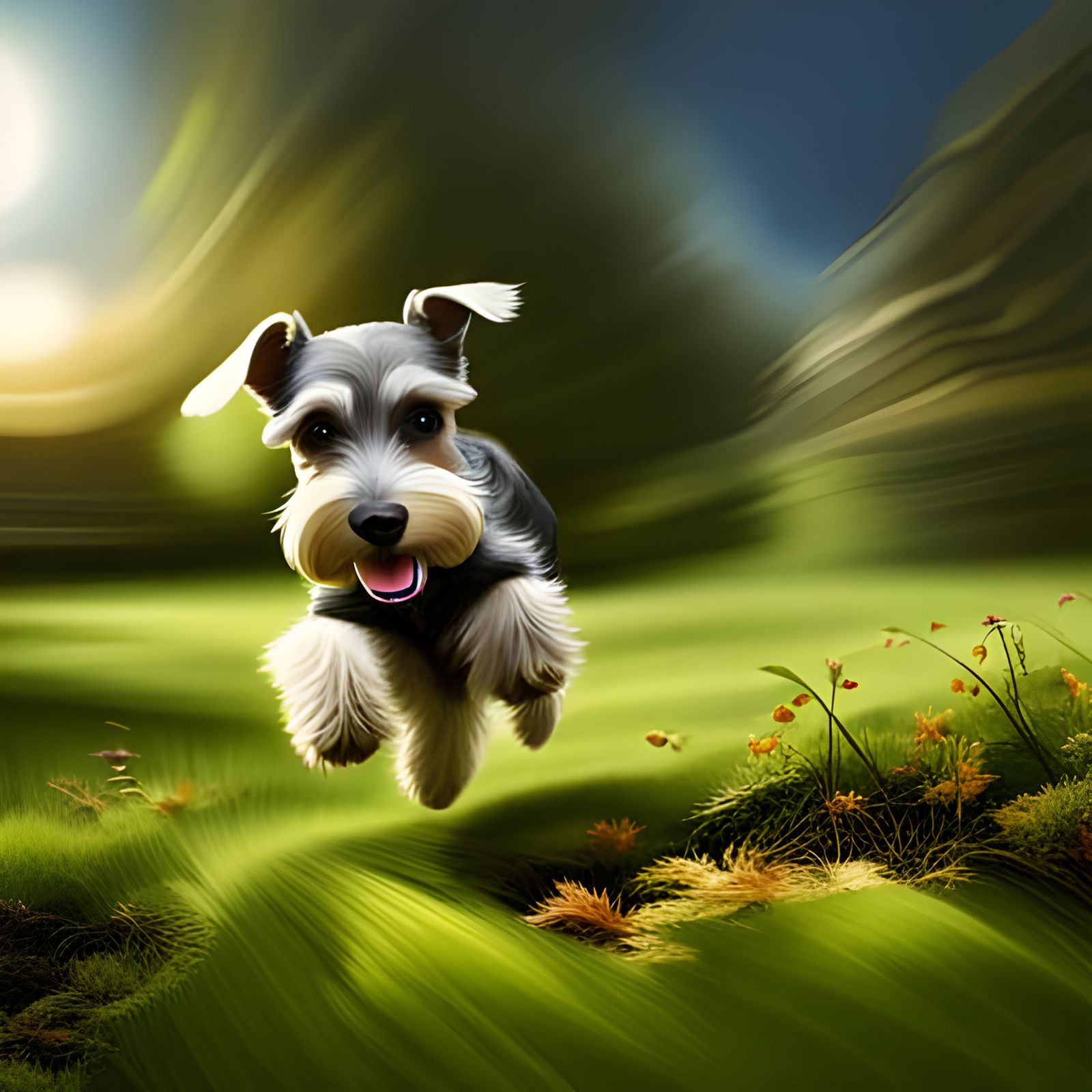 Miniature Schnauzer Puppy