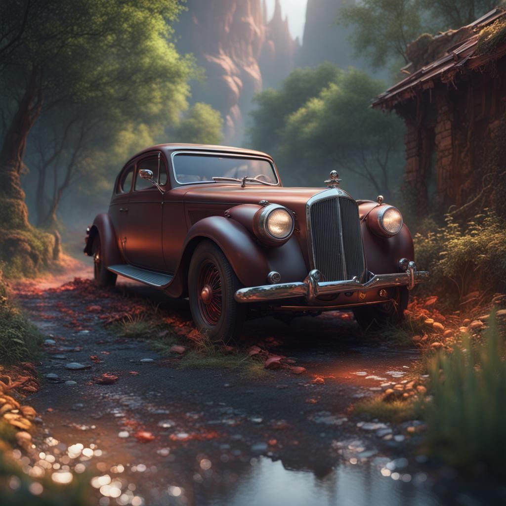 I Parked My Car Here Near The House of My Friend Elf