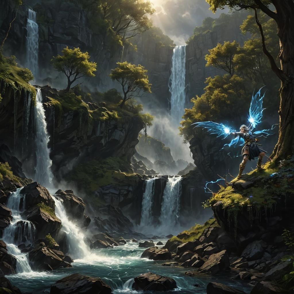 Druid Summons Storm, Unleashes Lightning