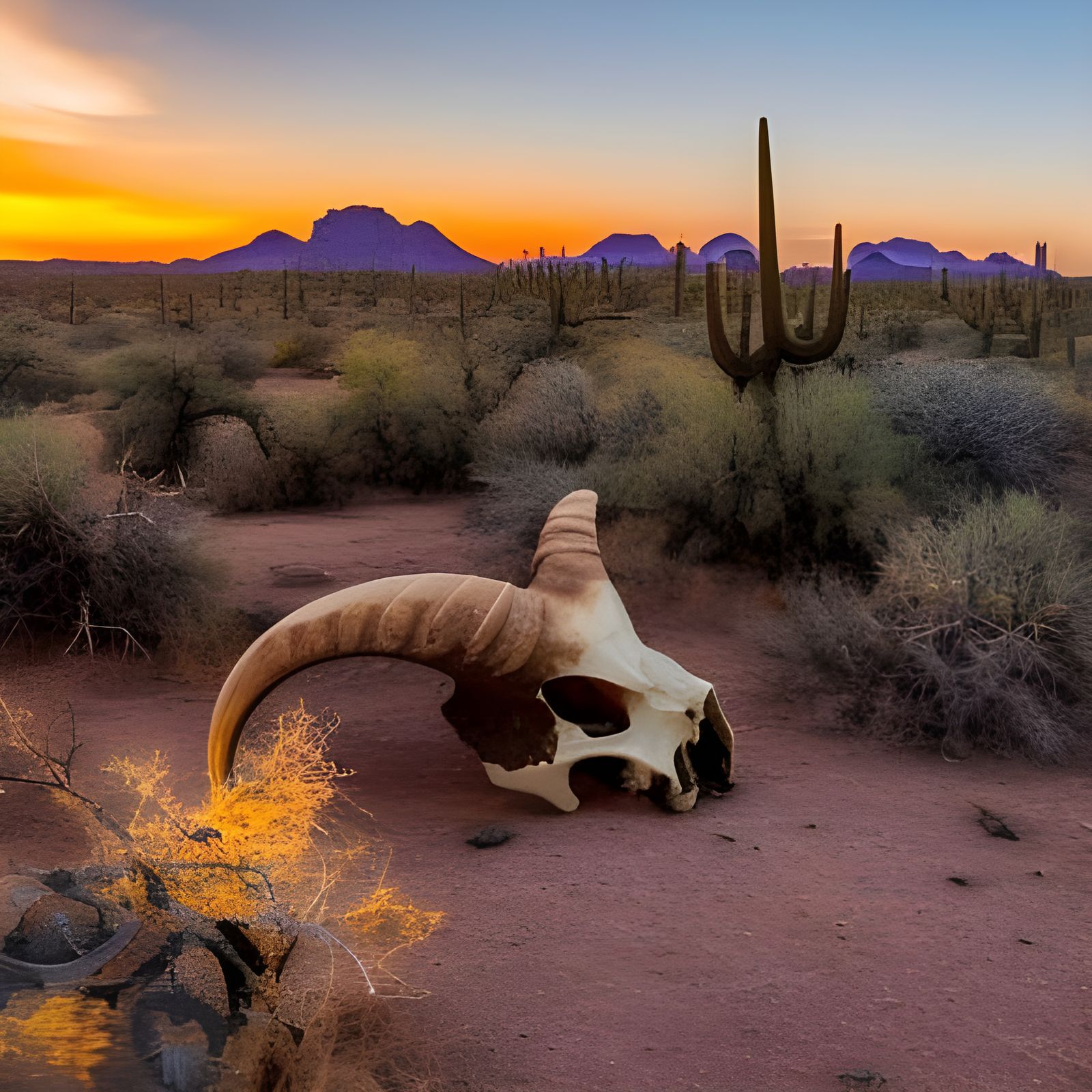 Desert Sunset  - SD 1.5