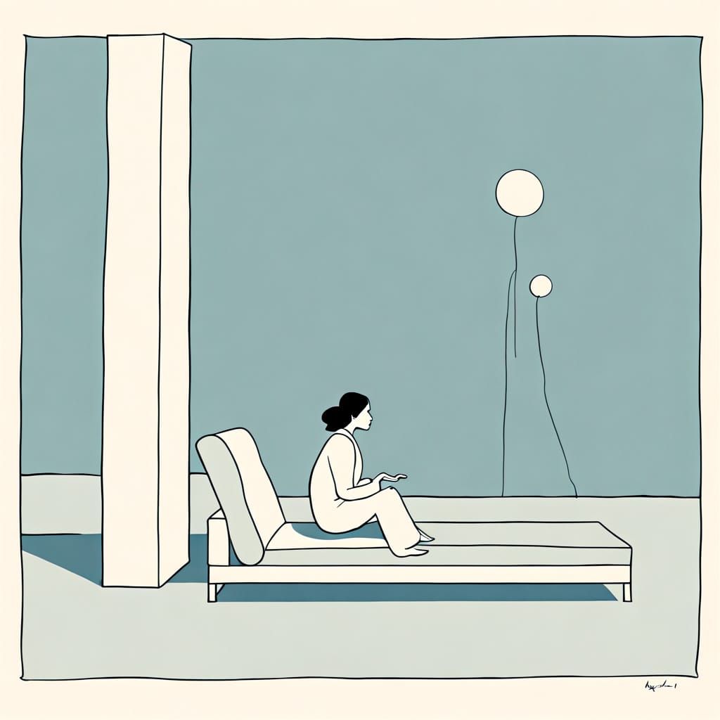 Lonely Minimalist Art Evokes Solitude