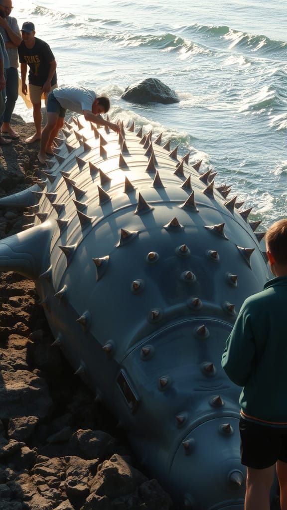 Gentle Giant on the Coast: A Study in Slow Motion