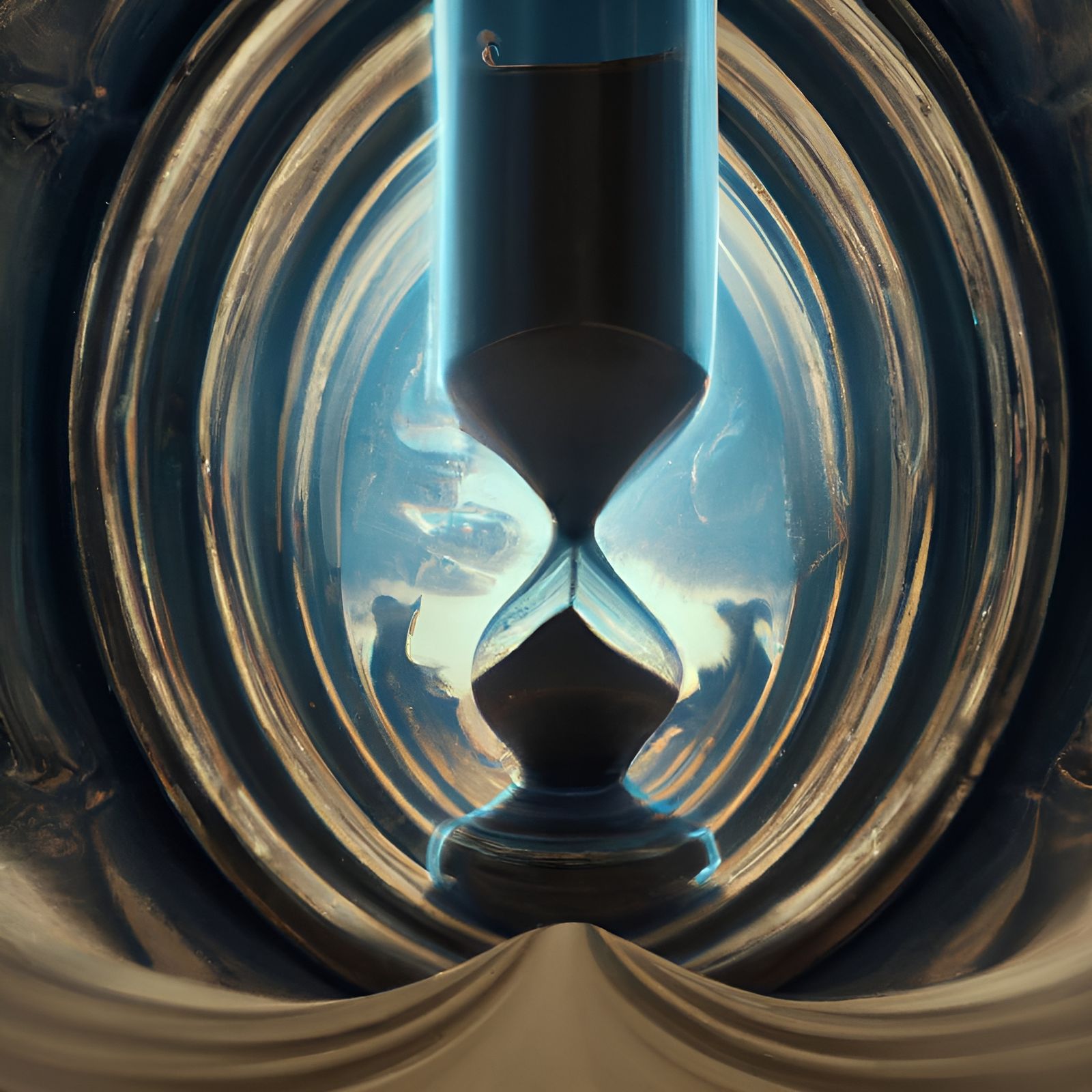 Endless Hourglass of Infinite Possibilities by Dan Mumford