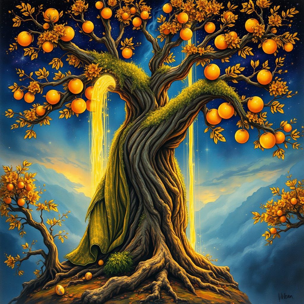 Easter Bunny Spirit in Dark Fantasy Setting