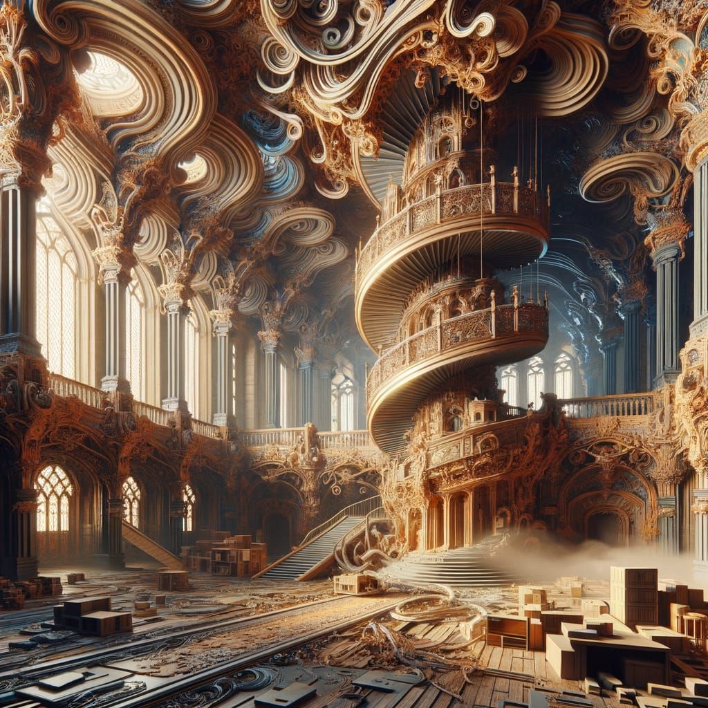 Surreal Museum Home in Eerie Architectural Wonderland