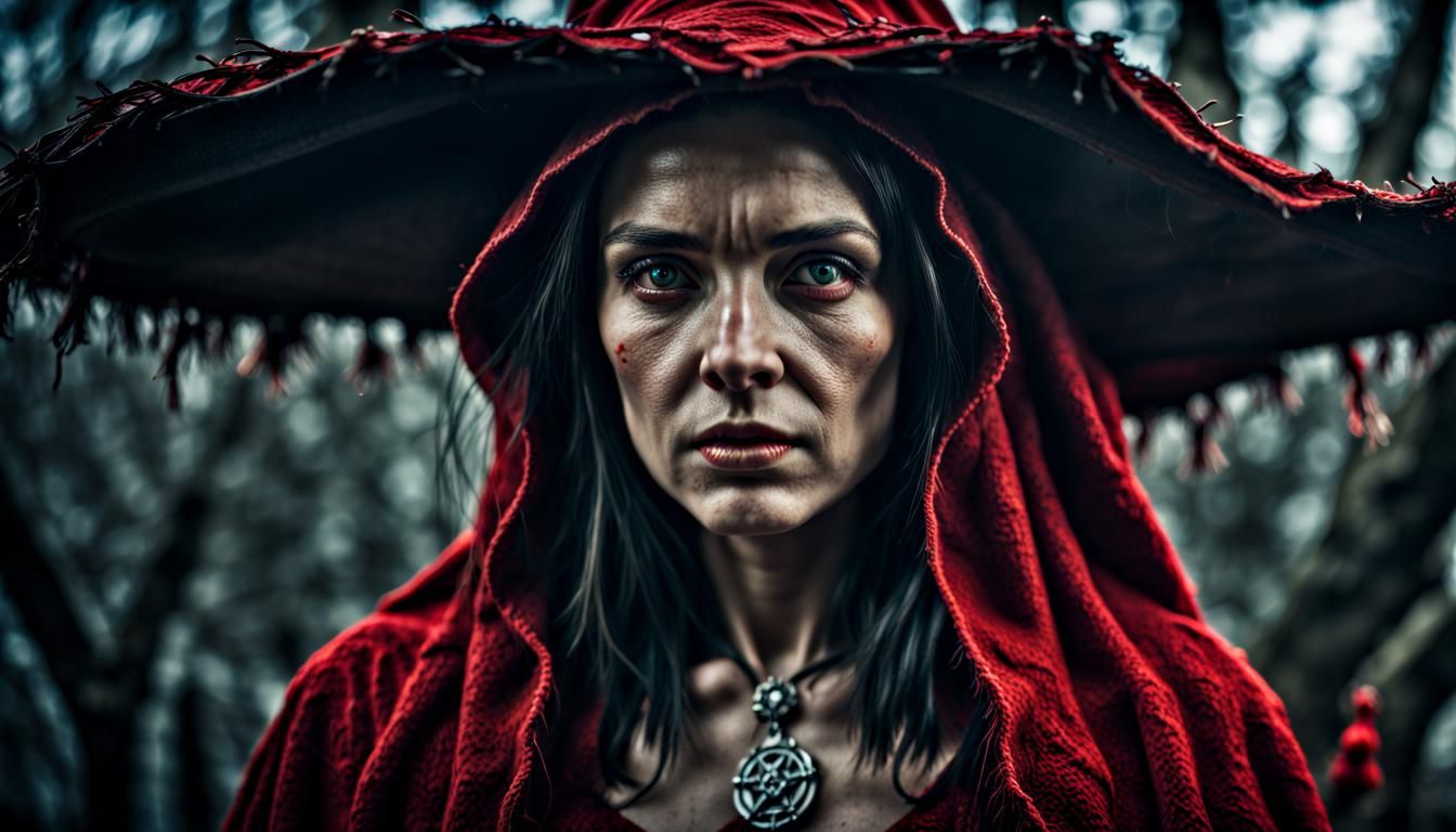 Scarlet Witch: Hyperrealistic Vision in High Definition