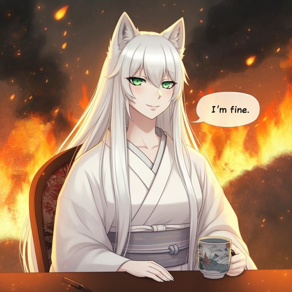 “I’m Fine” Wolfie