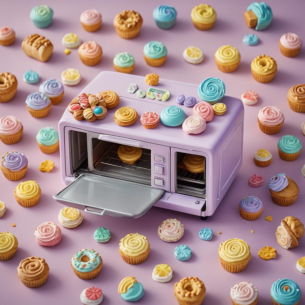 Easy Bake Oven Toy in Professional Product Photo