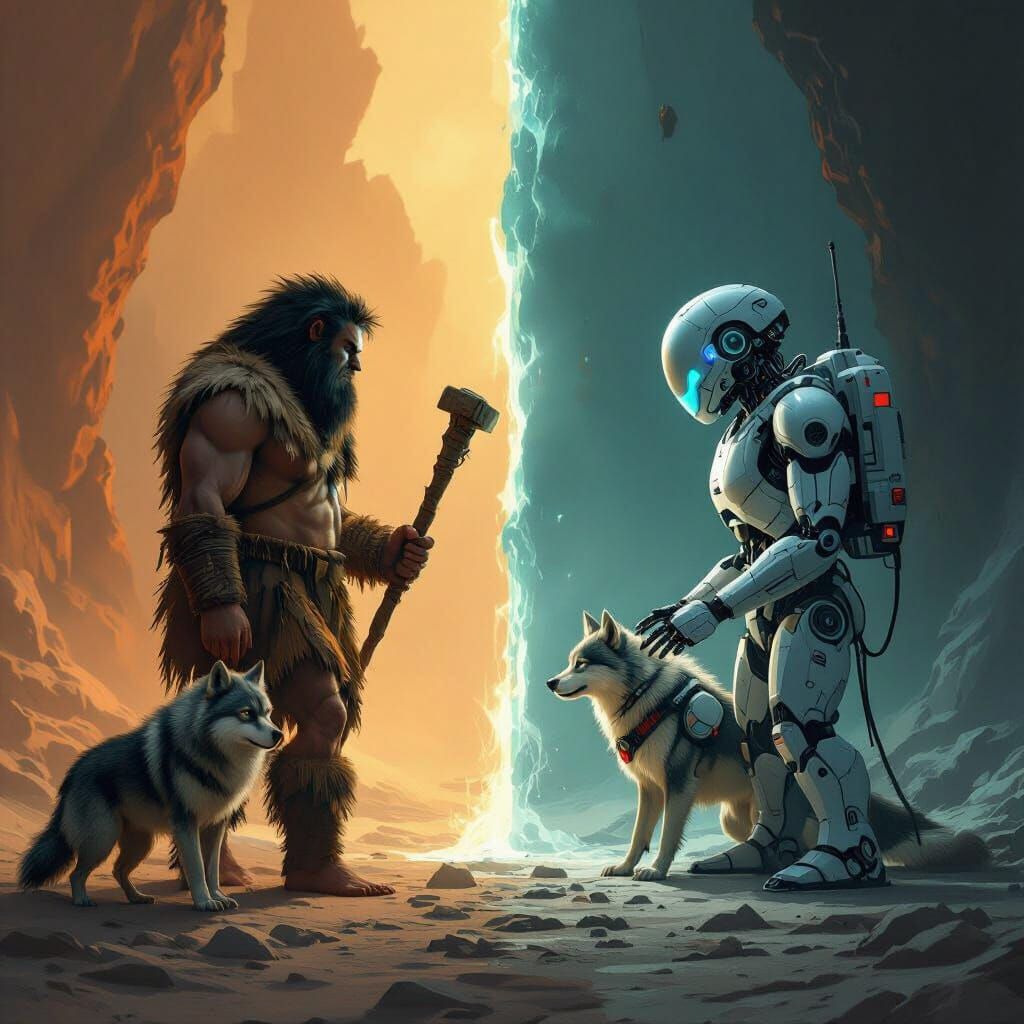 Caveman to Cyborg: Evolution's Dramatic Shift