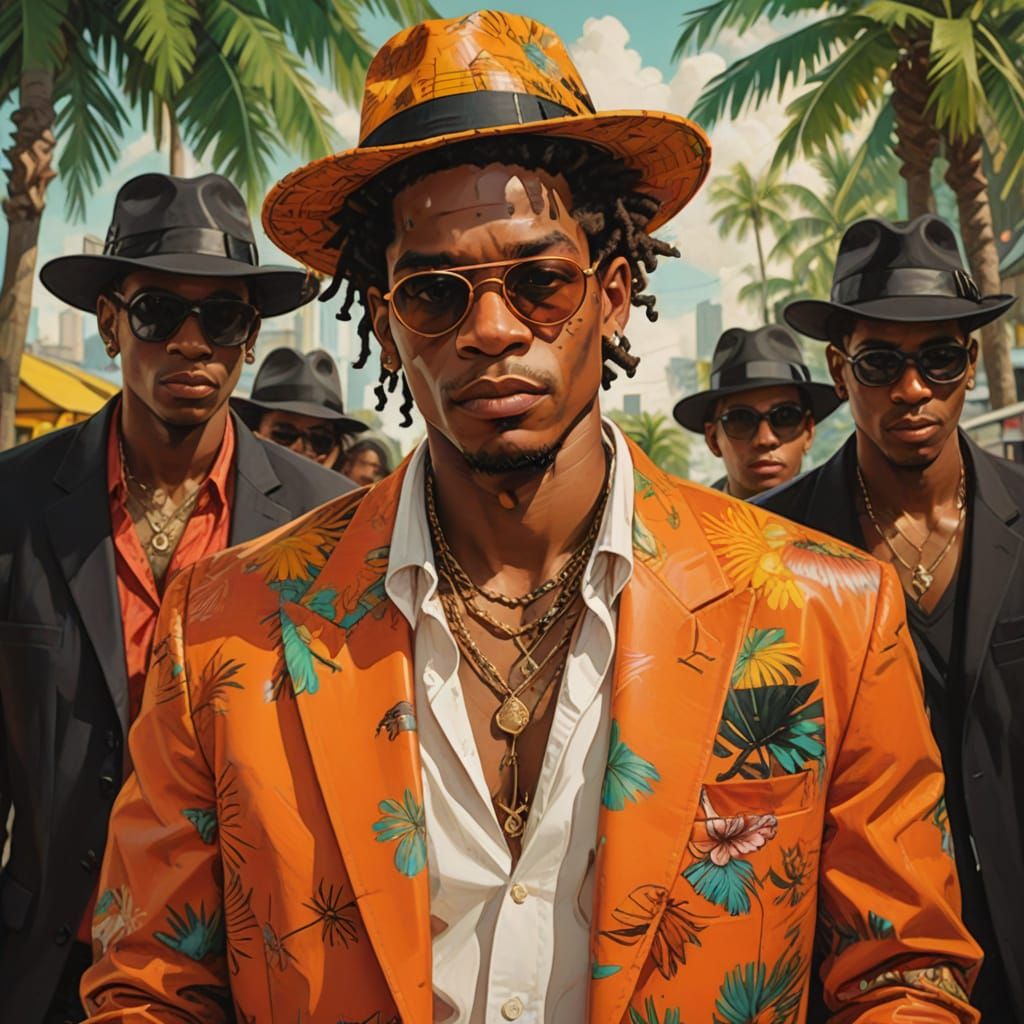 Urban Dandy in Tropical Splendor