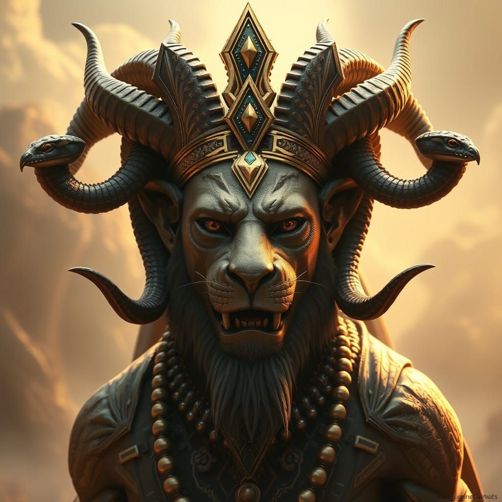 Epic Nubian Fantasy Art in Ultra HD with Anime and 3D Detail...