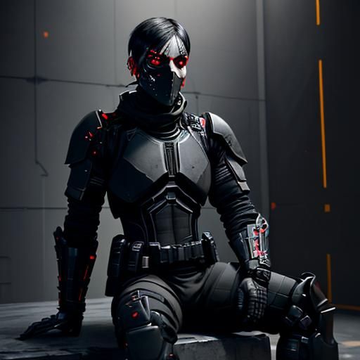 UNSC Soldier in Red Industrial Complex