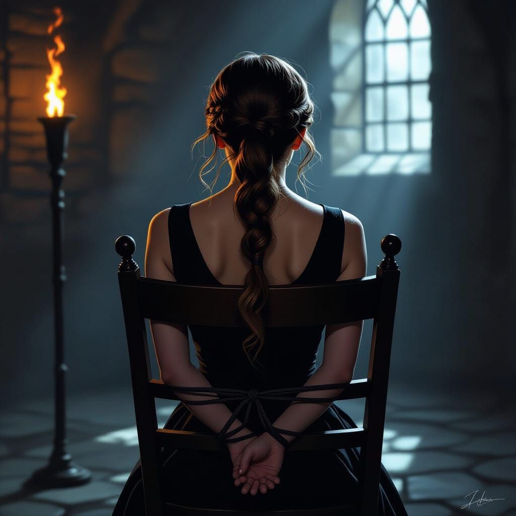 Hermione Granger's Defiance in Dark Lord's Cell