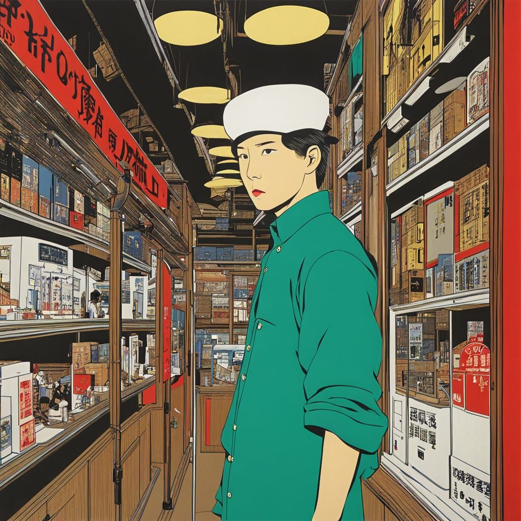 Erotic Grotesque Nonsense in Ukiyo-e Style